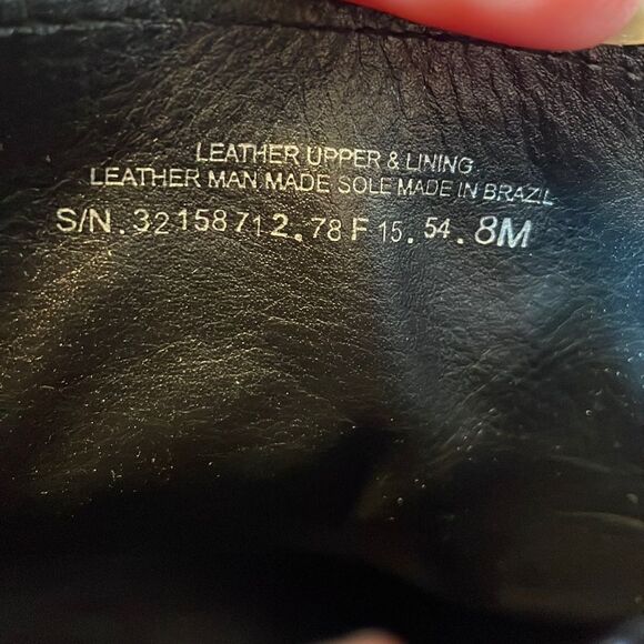 Tory Burch Derby Ankle Boots Pebble Leather Black - Picture 10 of 10